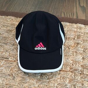 Adidas Black Cap with Pink Logo